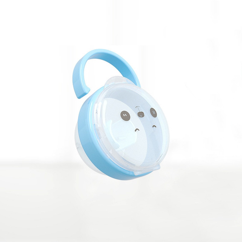 Portable PP Baby Pacifier Box Container Elephant-Shaped Dustproof Pacifier Holder Case Nipple Snack Travel Storage Stroller Acc